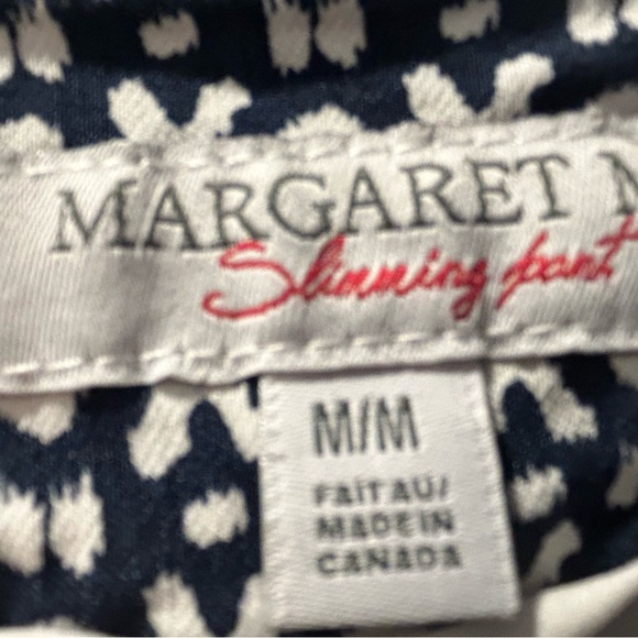 MARGARET M Patterned capri pants - Picture 4 of 4